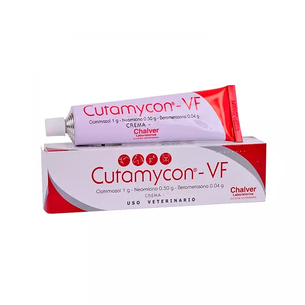 Medicamento para Animales Cutamycon-Vf Crema Uso Veterinario