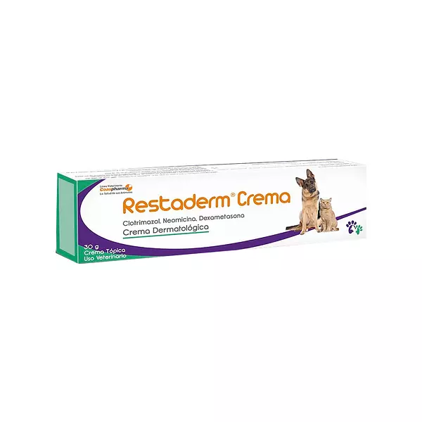 Medicamento para Mascotas Restaderm Crema Dermatologica y Topica