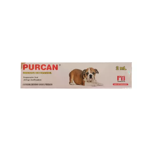 Medicamento Purcan Antiparasitante para Perros Pequeños