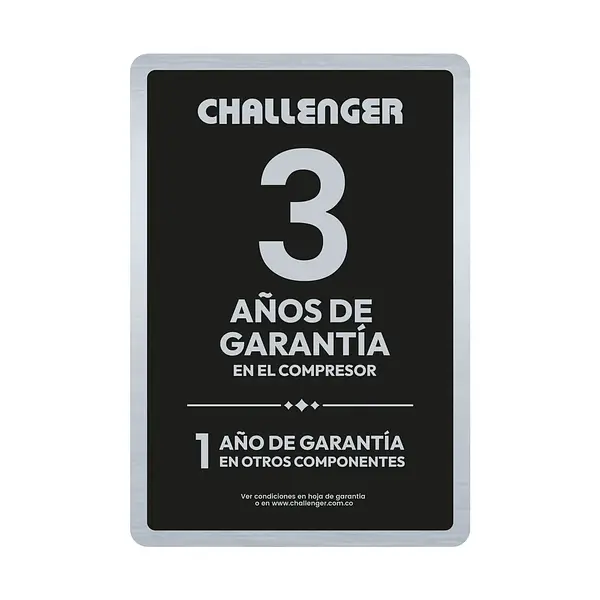 Congelador Challenger Ch199 De 204 Litros Blanco 3807