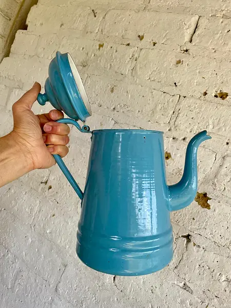 Tetera Cafetera Esmaltada Pyrolite Ware - Alemania 1940