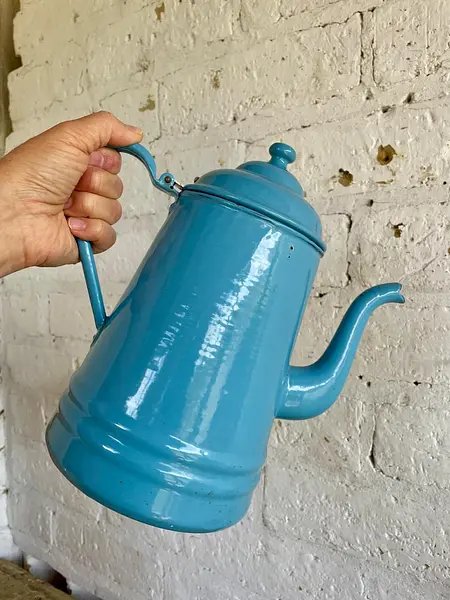 Tetera Cafetera Esmaltada Pyrolite Ware - Alemania 1940