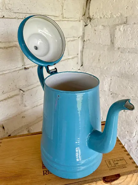 Tetera Cafetera Esmaltada Pyrolite Ware - Alemania 1940