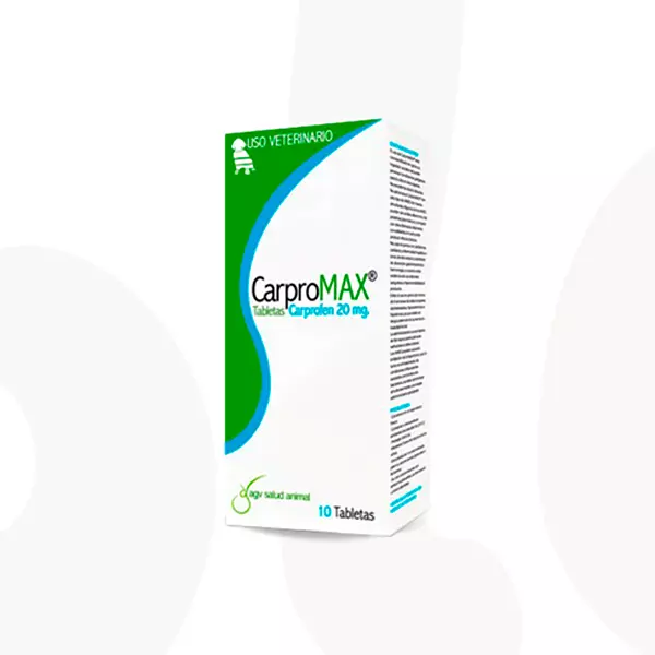 Medicamento Carpromax para Perros para Articulaciones 20 Mg. 1 Tableta.