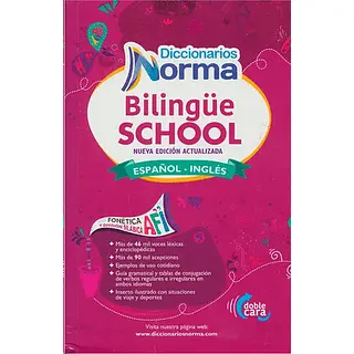 Diccionario Bilingüe School Norma