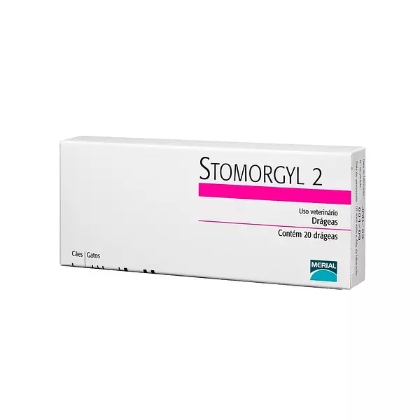 Medicamento Stomorgyl 2 para Perros y Gatos para Cuidado Bucal.