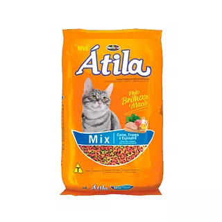 Purina para Gatos Adultos Átila con Sabor A Carne, Pollo y Espinacas