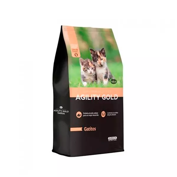 Purina para Gatitos Agility Gold Super Premium, Libre de Gra