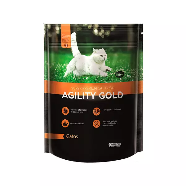 Purina para Gatos Agility Gold Super Premium Libres de Grano