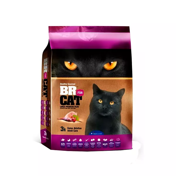 Purina para Gatos Adultos Br For Gat Linea Premium Plus