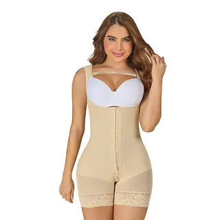 Ref 0065 Faja Media Pierna Con Sisa En Espalda