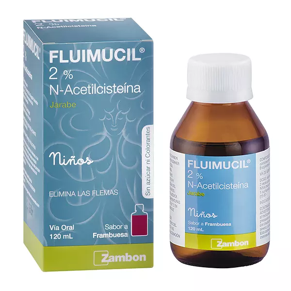 Fluimucil 2% Jarabe Niños