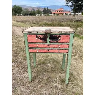 Cajonero Vintage De Joyería - Colombia 1950