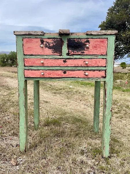 Cajonero Vintage De Joyería - Colombia 1950