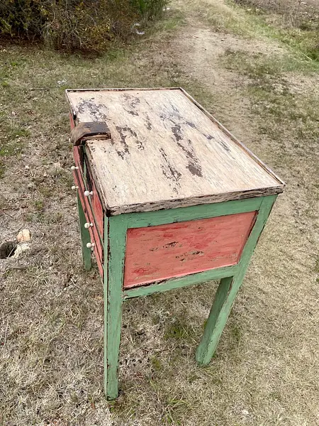 Cajonero Vintage De Joyería - Colombia 1950
