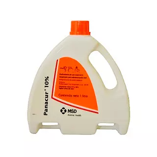 Medicamento Panacur 10% Acción Contra Parasitos Gastrointestinales