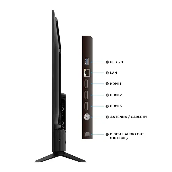 Tv Tcl 55 Pulgadas 55v6c 4k-Uhd Smart Tv Google 9387