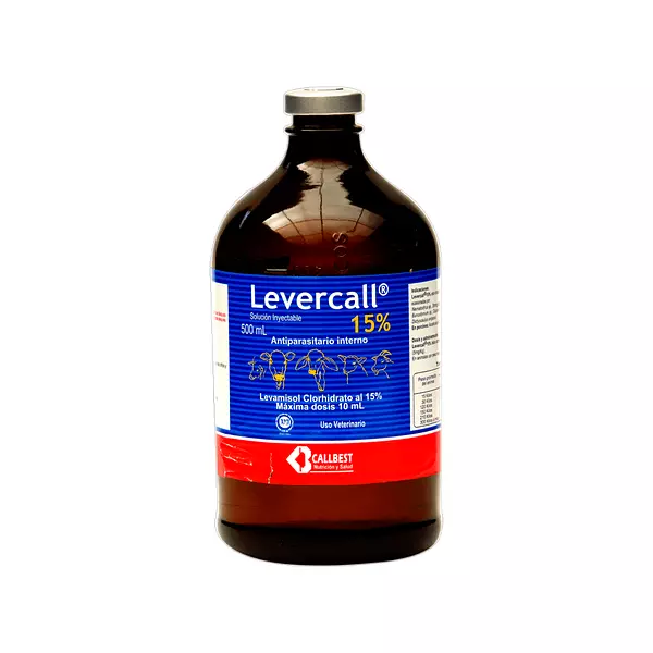 Levercall 15% Antiparásito Interno Pulmonar y Gastrointestinal