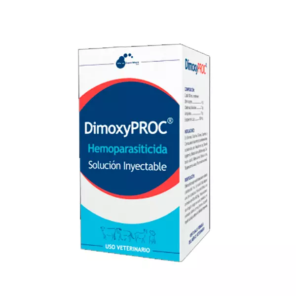 Medicamento Dimoxyproc Solución Inyectable Hemoparasticida