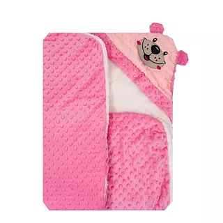 Cobertor Burbuja Rosado