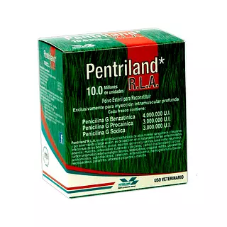 Antibiotico Pentriland R.L.A de Polvo Esteril para La Reconstrucción