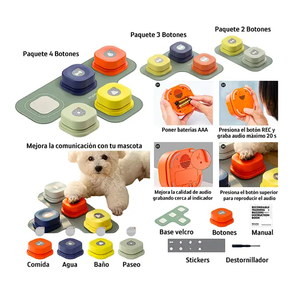 Botones Interactivos X2