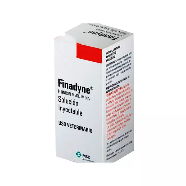 Medicamento Antinflamatorio Finadyne Solución Inyectable