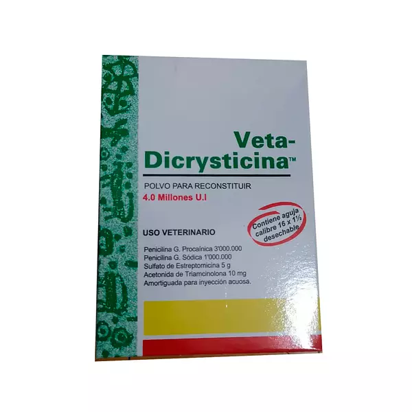 Medicamento de Polvo Veta Dicrysticina para Tratar Enfermedades Bacterianas