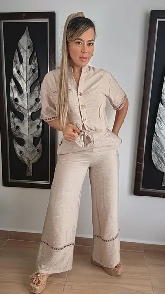 Set Beige Chic Y Elegante