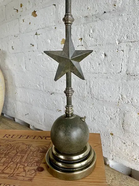 Lámparas De Mesa Estilo Clasico-Industrial - U.S.A. 1970