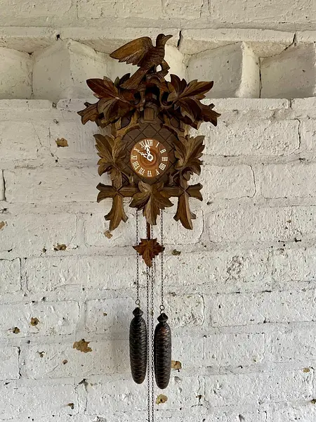 Reloj Cucú Selva Negra 8 Dias - Alemania 1980