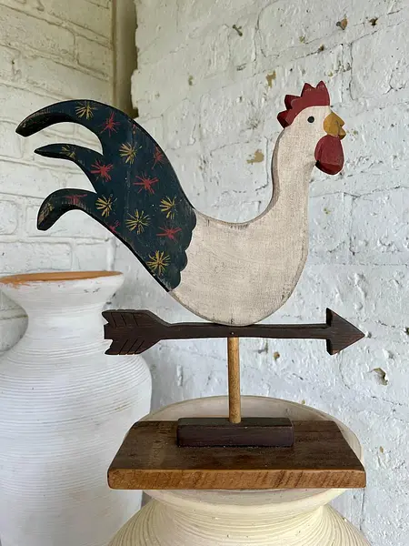 Gallo De Madera Artesanal