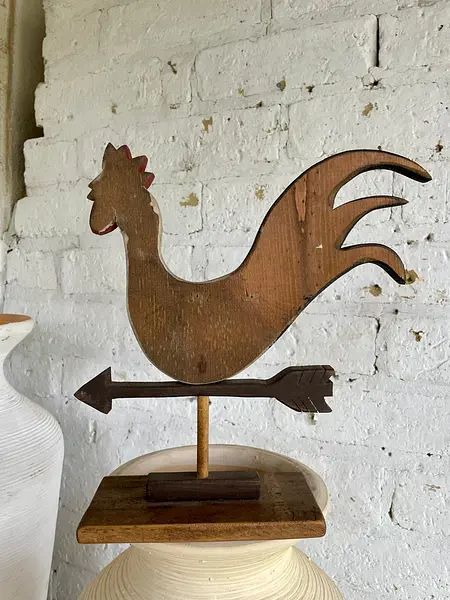 Gallo De Madera Artesanal