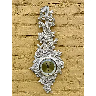 Reloj Syroco De Pared Cuerda 8 Dias - U.S.A. 1960