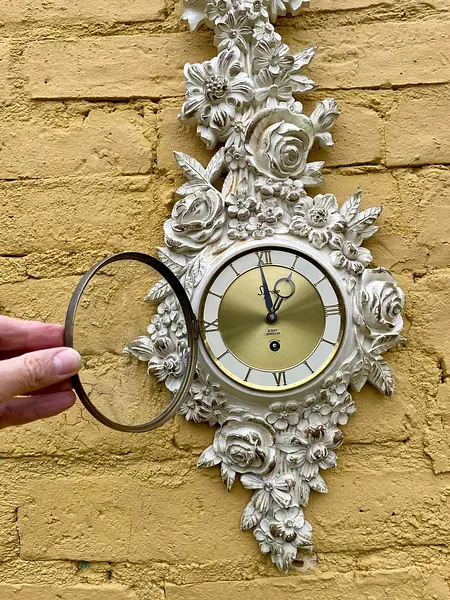 Reloj Syroco De Pared Cuerda 8 Dias - U.S.A. 1960