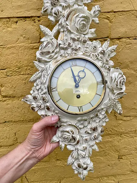 Reloj Syroco De Pared Cuerda 8 Dias - U.S.A. 1960