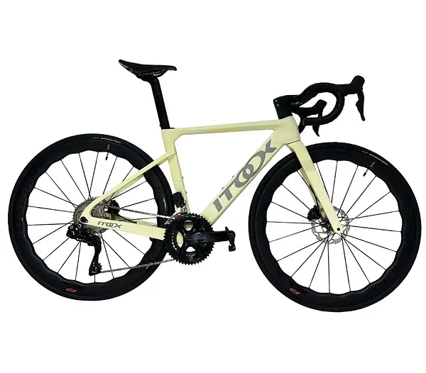 Bicicleta Itook Agami Marfil 450 Grupo Shm 105 Electronico