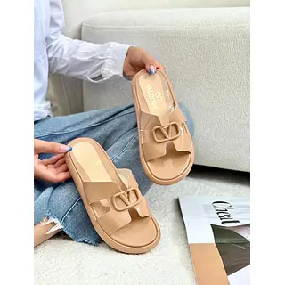 Sandalia Camel Valentino