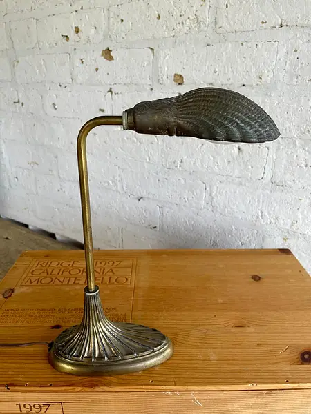 Lámpara De Escritorio Art Nouveau - Francia 1920