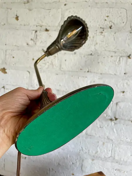 Lámpara De Escritorio Art Nouveau - Francia 1920