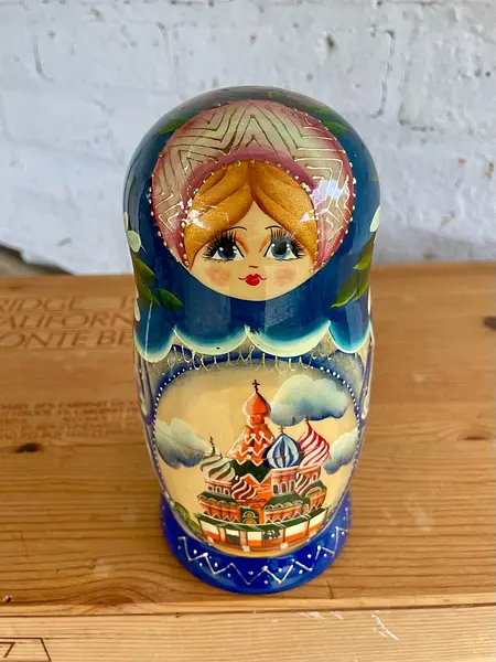 Revisar Matrioska 5 Muñecas - Rusia 1995