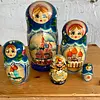 Revisar Matrioska 5 Muñecas - Rusia 1995