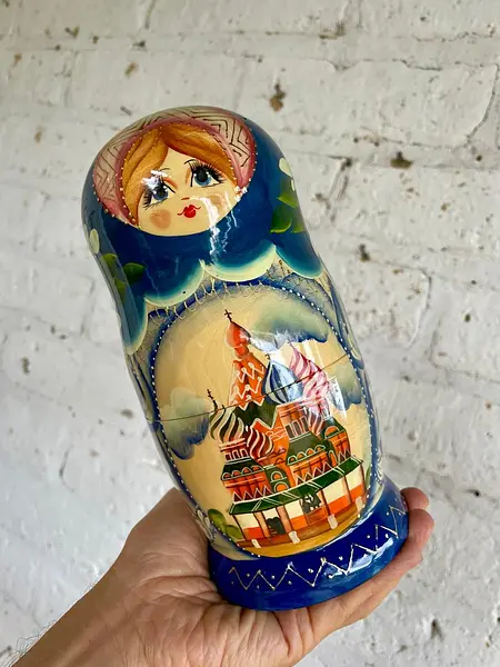 Revisar Matrioska 5 Muñecas - Rusia 1995