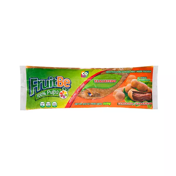 Pulpa de Fruta Tamarindo de 250gr Fruitbe