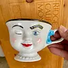 Taza De Porcelana Con Cara De Muñeca Bailey-S 1996