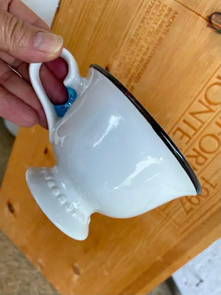 Taza De Porcelana Con Cara De Muñeca Bailey-S 1996