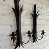 Candelabros De Pared 4 Velas - Filipinas 1990
