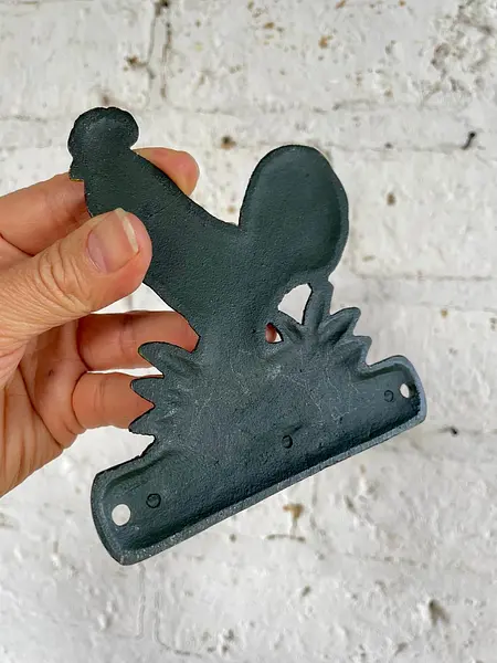 Perchero Pequeño Metálico De 3 Ganchos