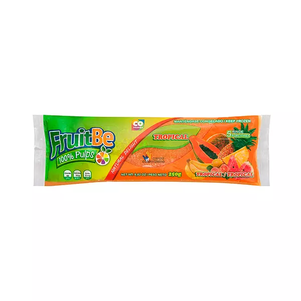 Pulpa de Fruta Tropical de 250gr Fruitbe