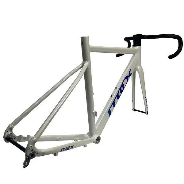 Marco De Ruta En Aluminio Quetzal Color Blanco